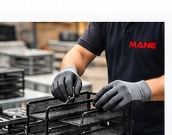 MANE metal ürün kalite kontrol süreci