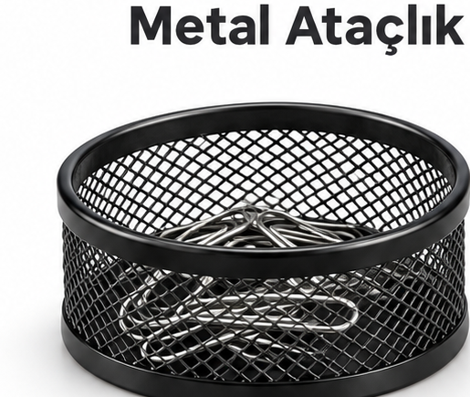 Metal Ataçlık - Siyah